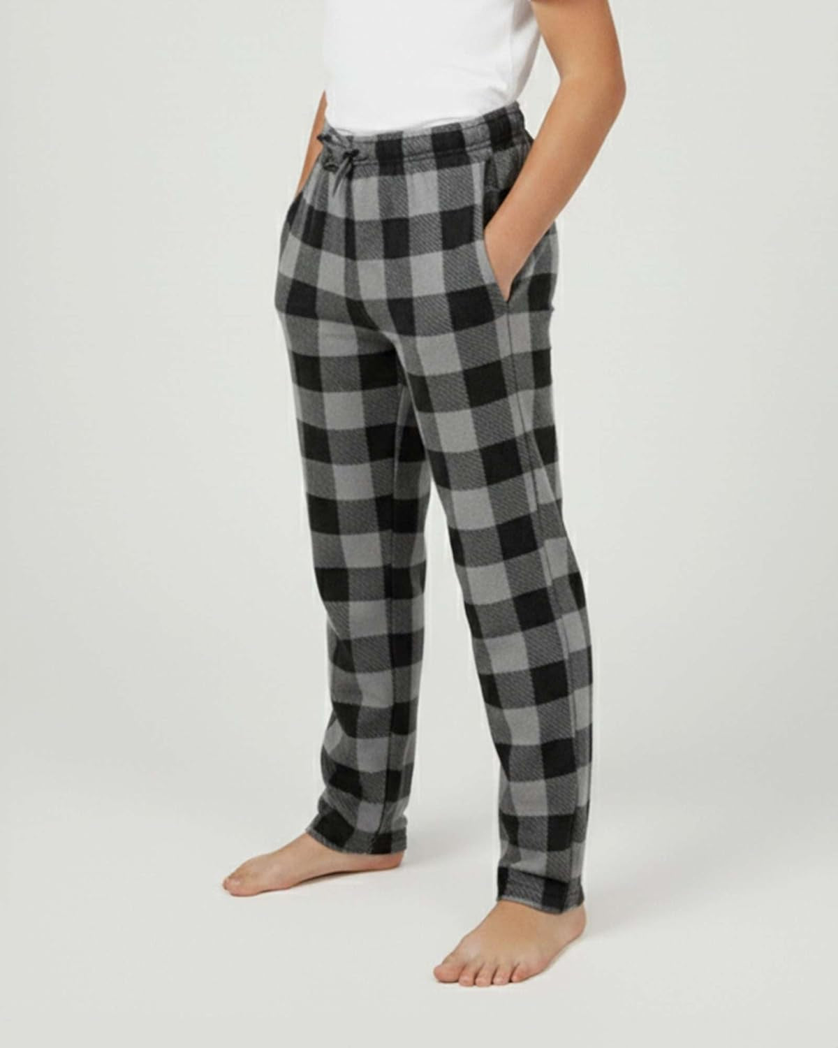 3 Pack: Boys' Fleece Pajama Pants Soft PJ Bottoms for Kids Youth Teens Sleepwear (Ages 5-18)