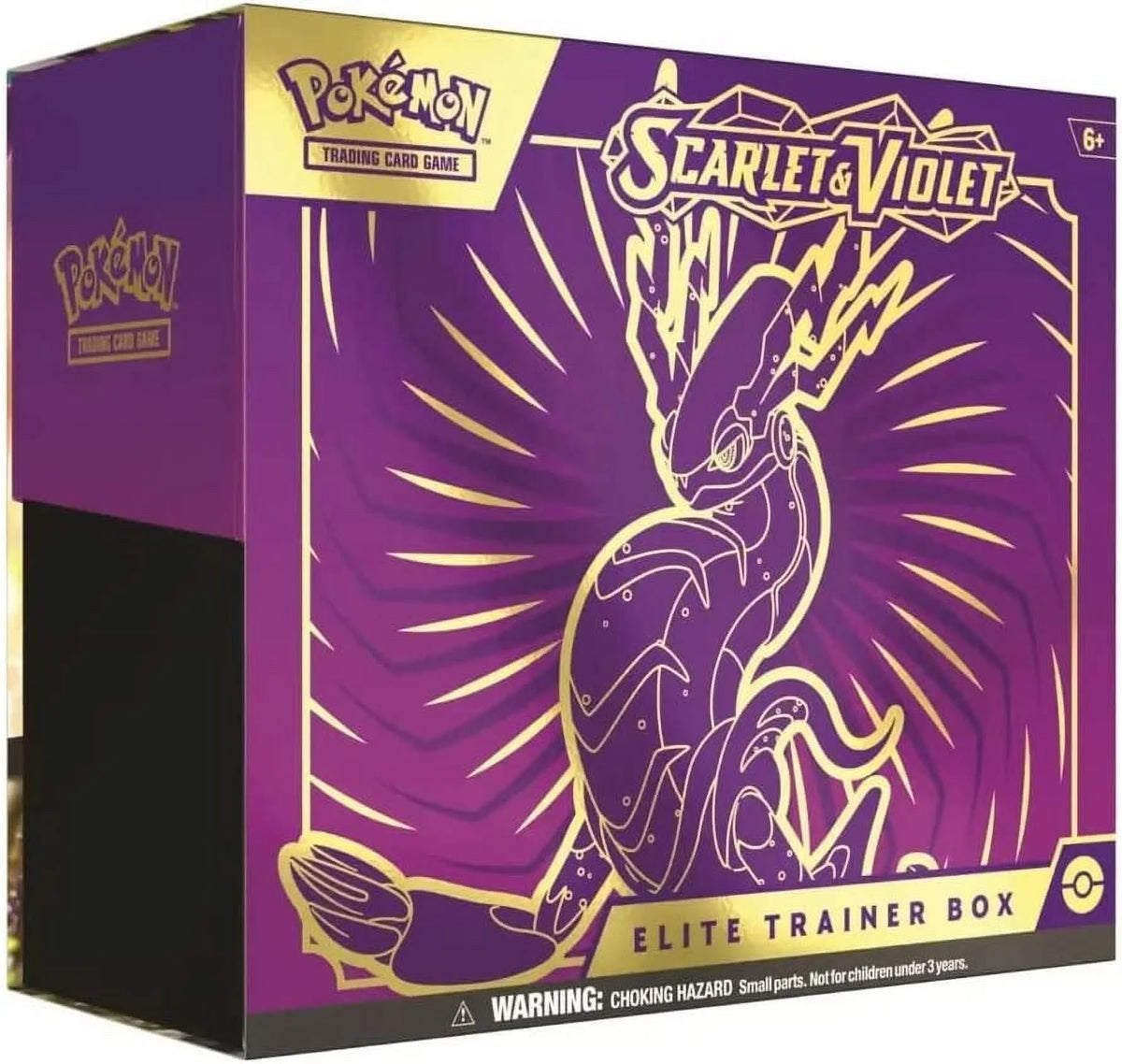 Pokemon Trading Card Game: Scarlet & Violet Elite Trainer Box - Easy to Play (Red or Purple)