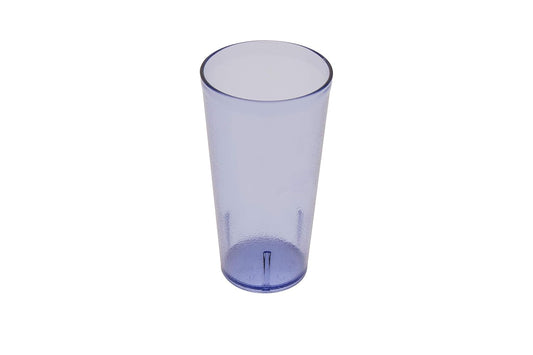 G.E.T. 6620-1-BL-EC Heavy-Duty Plastic Restaurant Tumblers, 20 Ounce, Blue (Set of 4) | Dishwasher Safe, Bpa-Free, Shatterproof, Stackable, Restaurant Service, Great for Water, Juice, Soft Drinks and Cocktails
