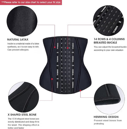 Corset Waist Trainer Waist Cincher Shapewear Fajas Colombianas Waist Trimmer Tummy Control Women