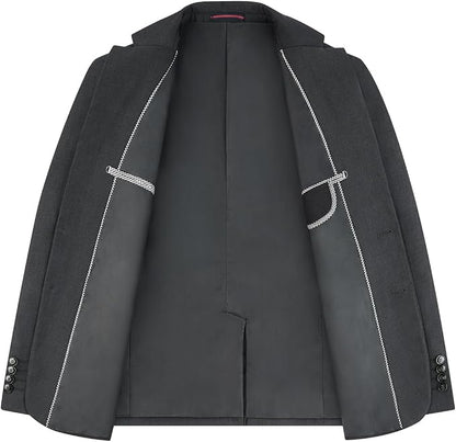 Men's Sport Coat Slim Fit Suit Jacket for Men Two Button Sport Coat for Wedding, Casual
