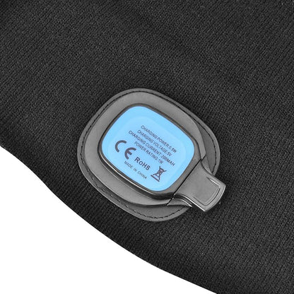 Unisex Beanie with the Light, Gifts for Men Dad Father Winter Caps | Hands Free Lighted Hat,Soft Warm and Comfortable , Ideal for Walking the Dog and Working Outdoors at Night