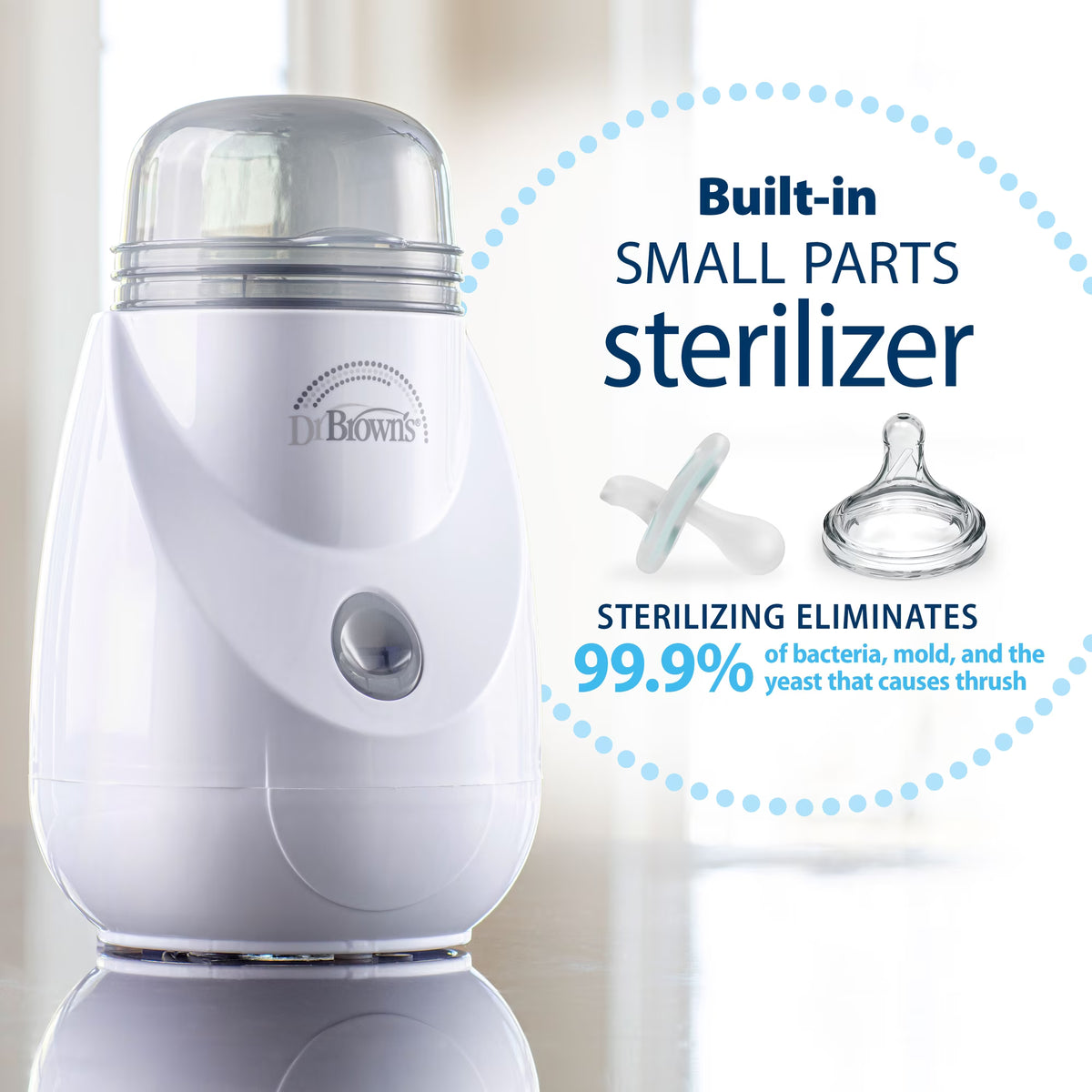 Insta-Feed Baby Bottle Warmer & Sterilizer for Baby Bottles and Baby Food Jars