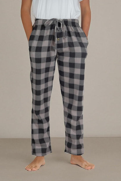 3 Pack: Boys' Fleece Pajama Pants Soft PJ Bottoms for Kids Youth Teens Sleepwear (Ages 5-18)