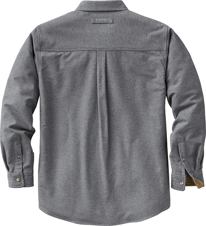 Mens Flannel Long Sleeve Button down 100% Cotton Shirt