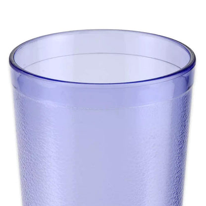 G.E.T. 6620-1-BL-EC Heavy-Duty Plastic Restaurant Tumblers, 20 Ounce, Blue (Set of 4) | Dishwasher Safe, Bpa-Free, Shatterproof, Stackable, Restaurant Service, Great for Water, Juice, Soft Drinks and Cocktails