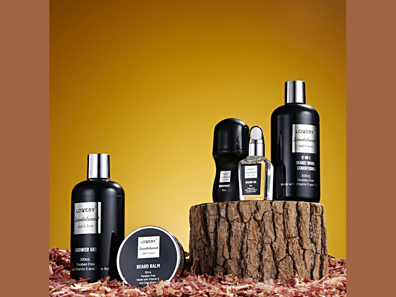 Men'S 10-Pc. Sandalwood Self-Care Grooming Gift Set
