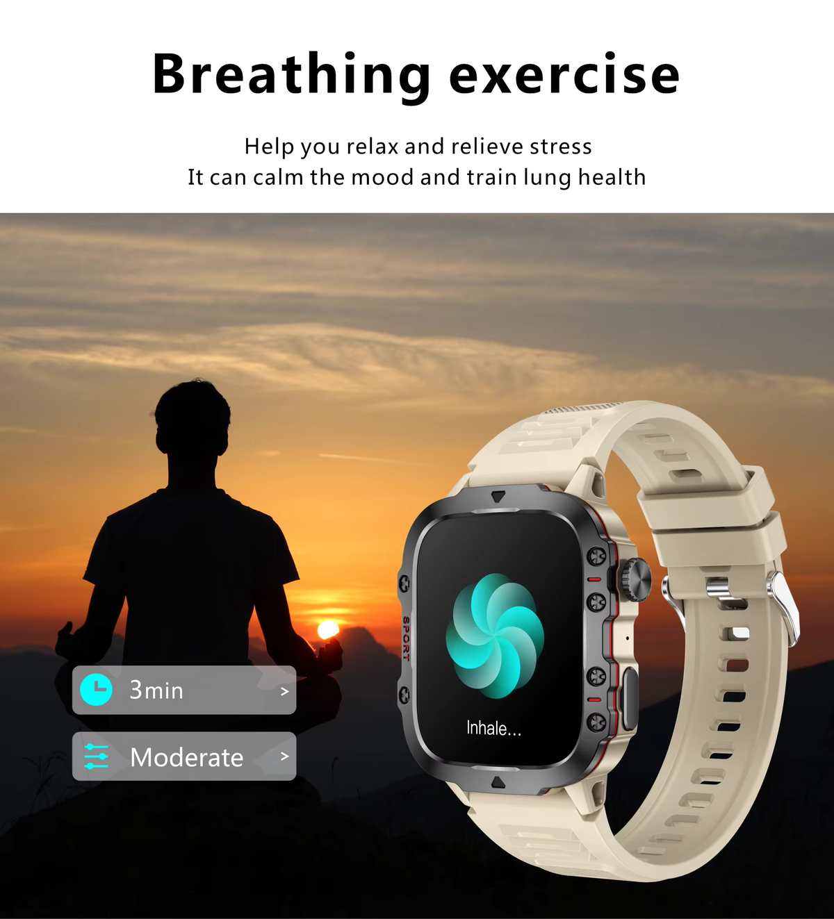 New Smart Watch 1.96 Inch Screen 420 Mah Bluetooth Call Voice Assistant Watch Sports Fitness Waterproof Smartwatch for Men