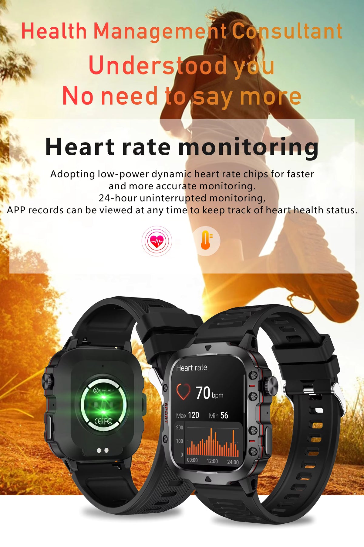 New Smart Watch 1.96 Inch Screen 420 Mah Bluetooth Call Voice Assistant Watch Sports Fitness Waterproof Smartwatch for Men