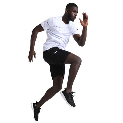 3Pack Men'S Workout Set Gym Clothes Active Shorts Shirt Set for Running Basketball Football and Daily Life,Size S-3XL