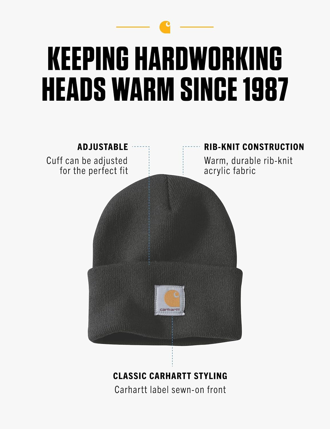 Men'S Iconic A18 Watch Cap Beanie