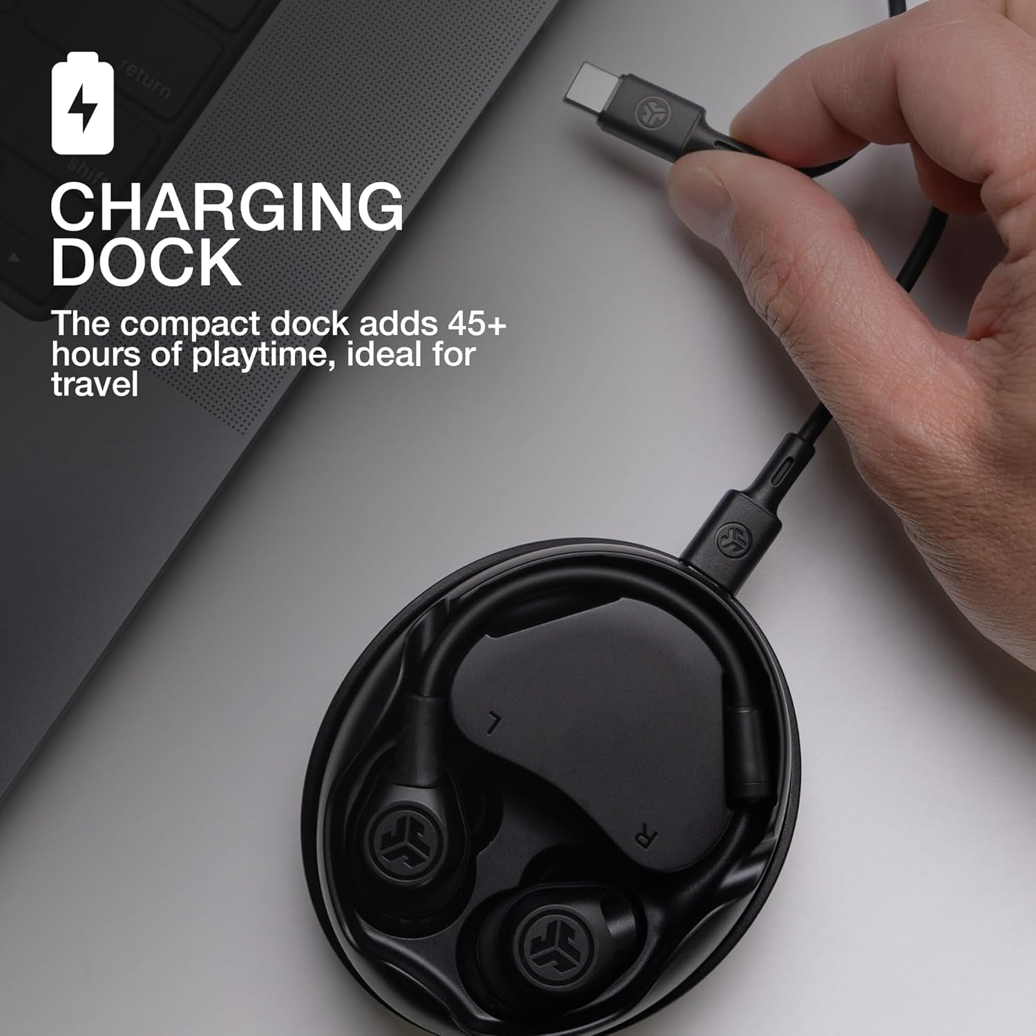 Work Buds True Wireless Noise-Canceling Headset