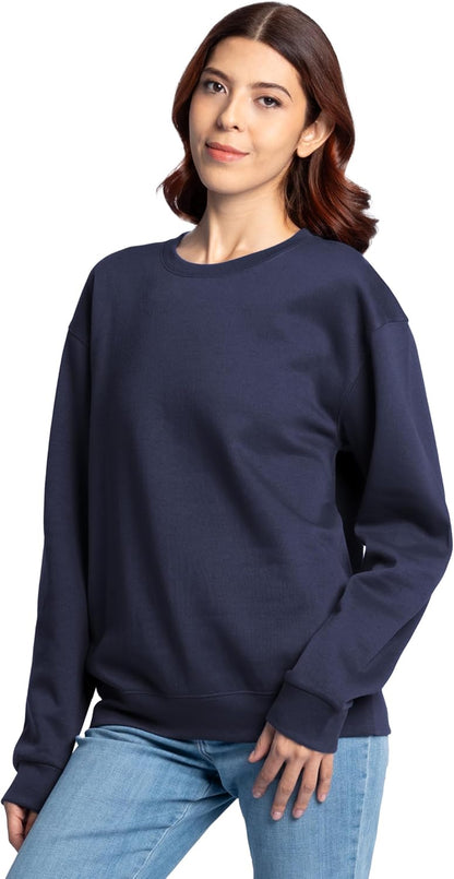 Men'S Eversoft Fleece Crewneck Sweatshirts, Moisture Wicking & Breathable, Sizes S-4X