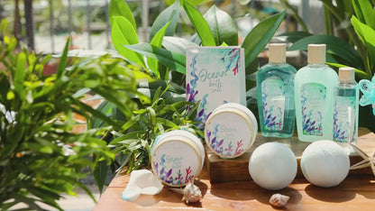 Bath Gift Baskets for Women - 12 Pcs Ocean Spa Gift Sets, Luxury Beauty Birthday Gifts for Her Home Spa Self Care Pampering